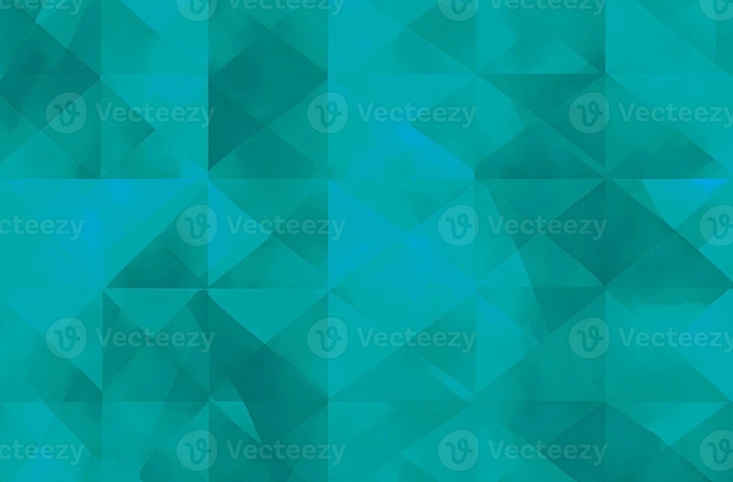 Abstract geometric pattern in blue triangle shapes background photo