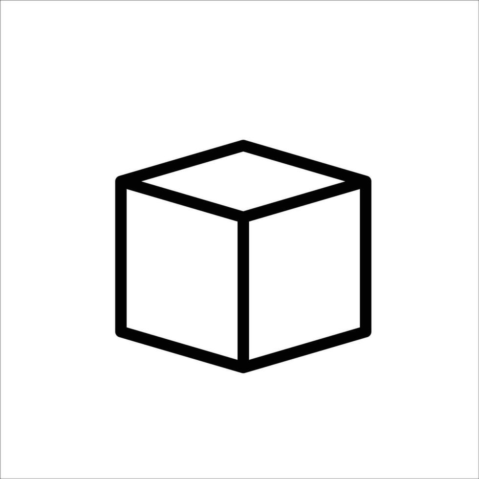 Box icon vector