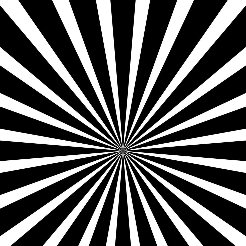 Radial, radiating lines. Starburst, sunburst element vector