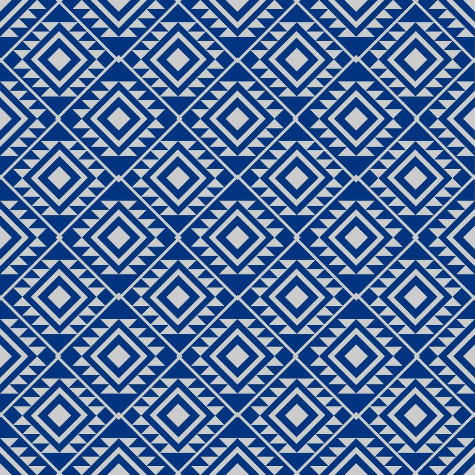 Seamless tribal ethnic pattern. Vector illustration for your design. in Duotone colors