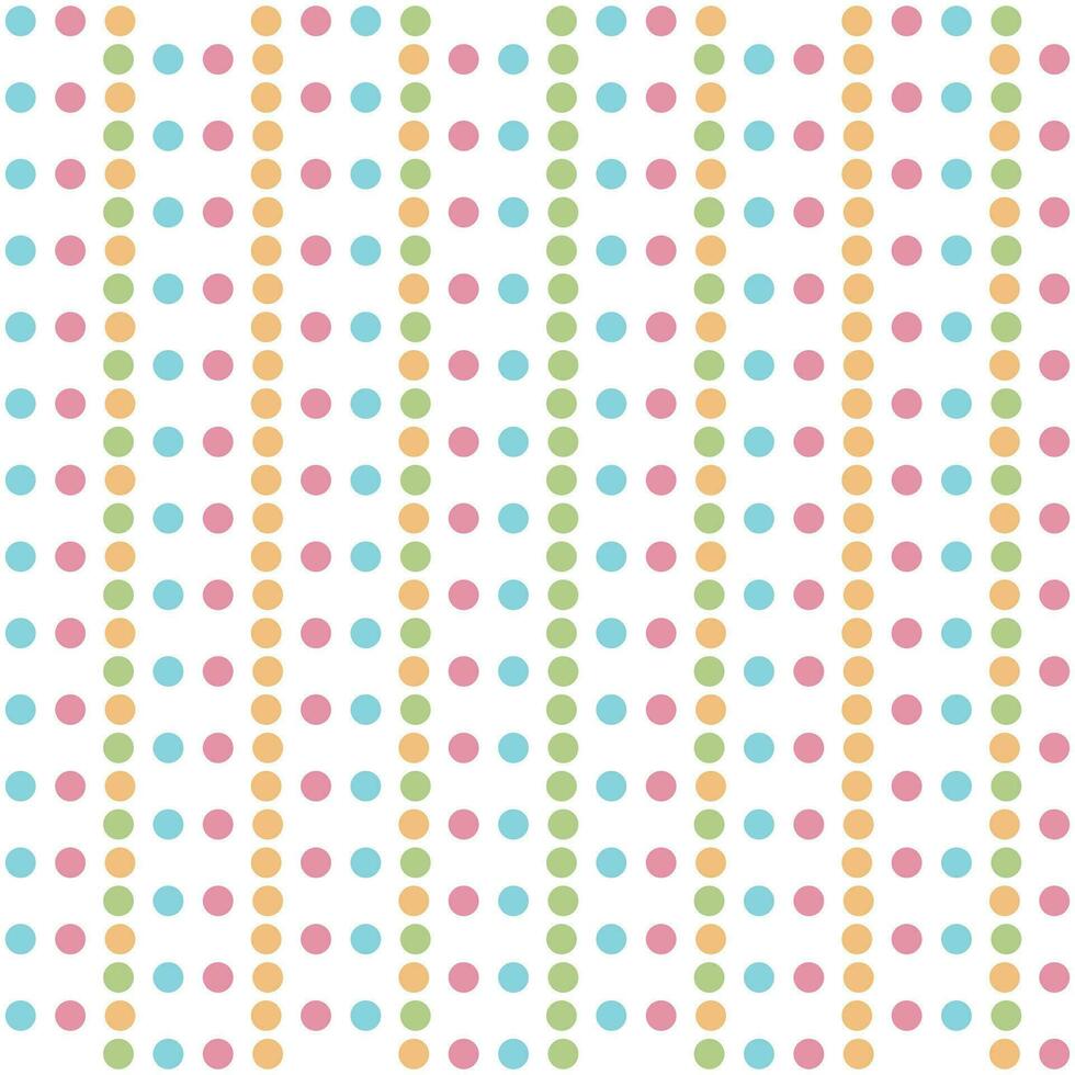 Polka dots colorful background. Holiday background, web icon, symbol, sign, romantic wedding, love card - vector abstract background