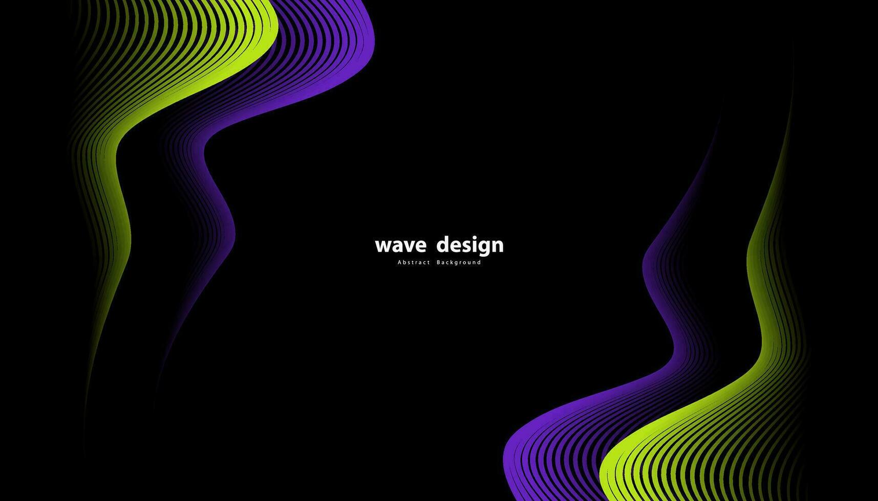 Abstract colorful wave line vector background. Line curve modern design for your ideas, Banners, Placards, Posters. Eps10 vector template.