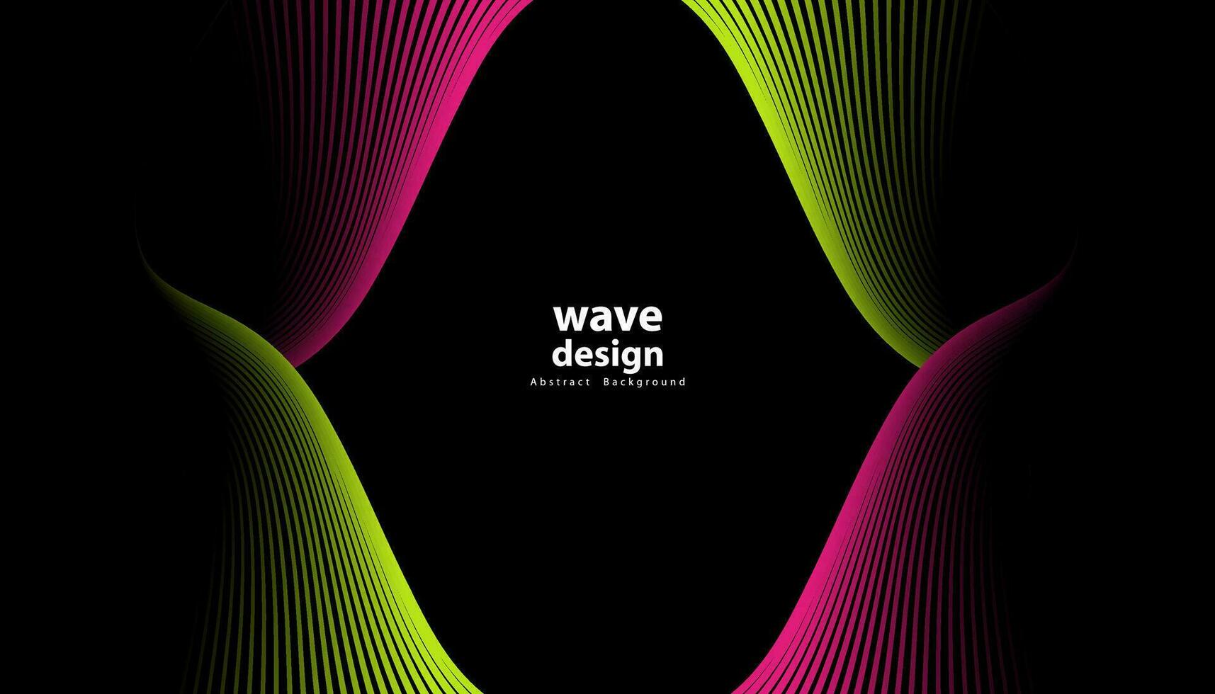 Abstract colorful wave line vector background. Line curve modern design for your ideas, Banners, Placards, Posters. Eps10 vector template.