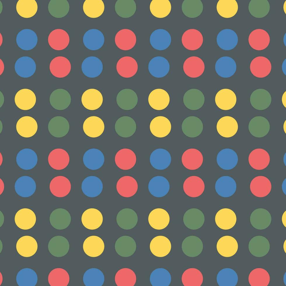 Polka dots colorful background. Holiday background, web icon, symbol, sign, romantic wedding, love card - vector abstract background