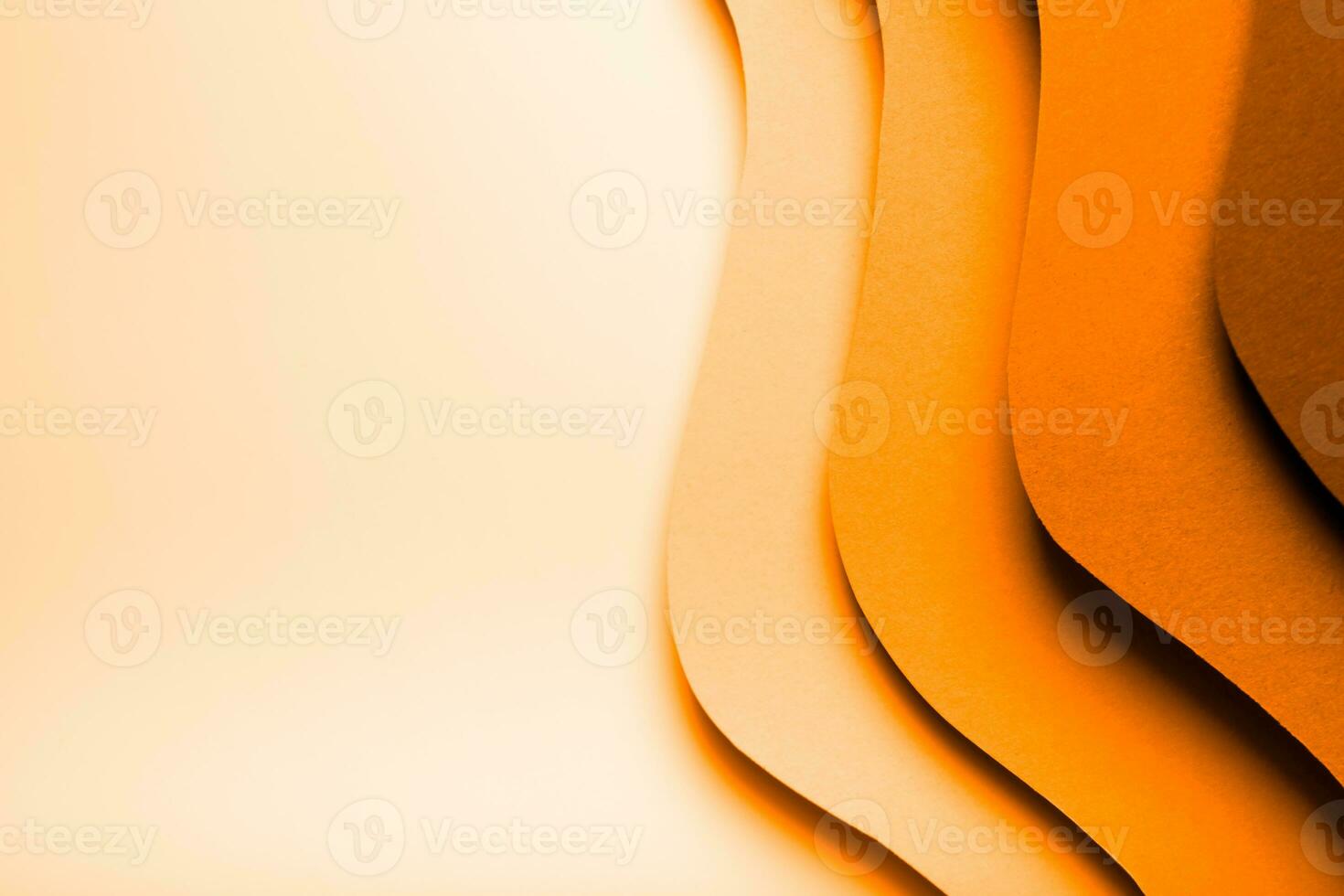 psychedelic paper shapes with copy space photo