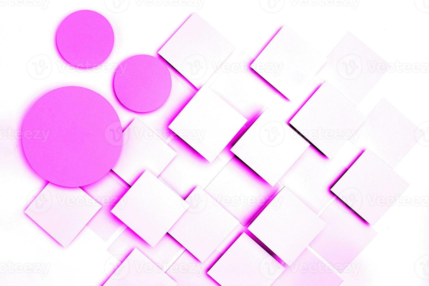 circles squares background design photo