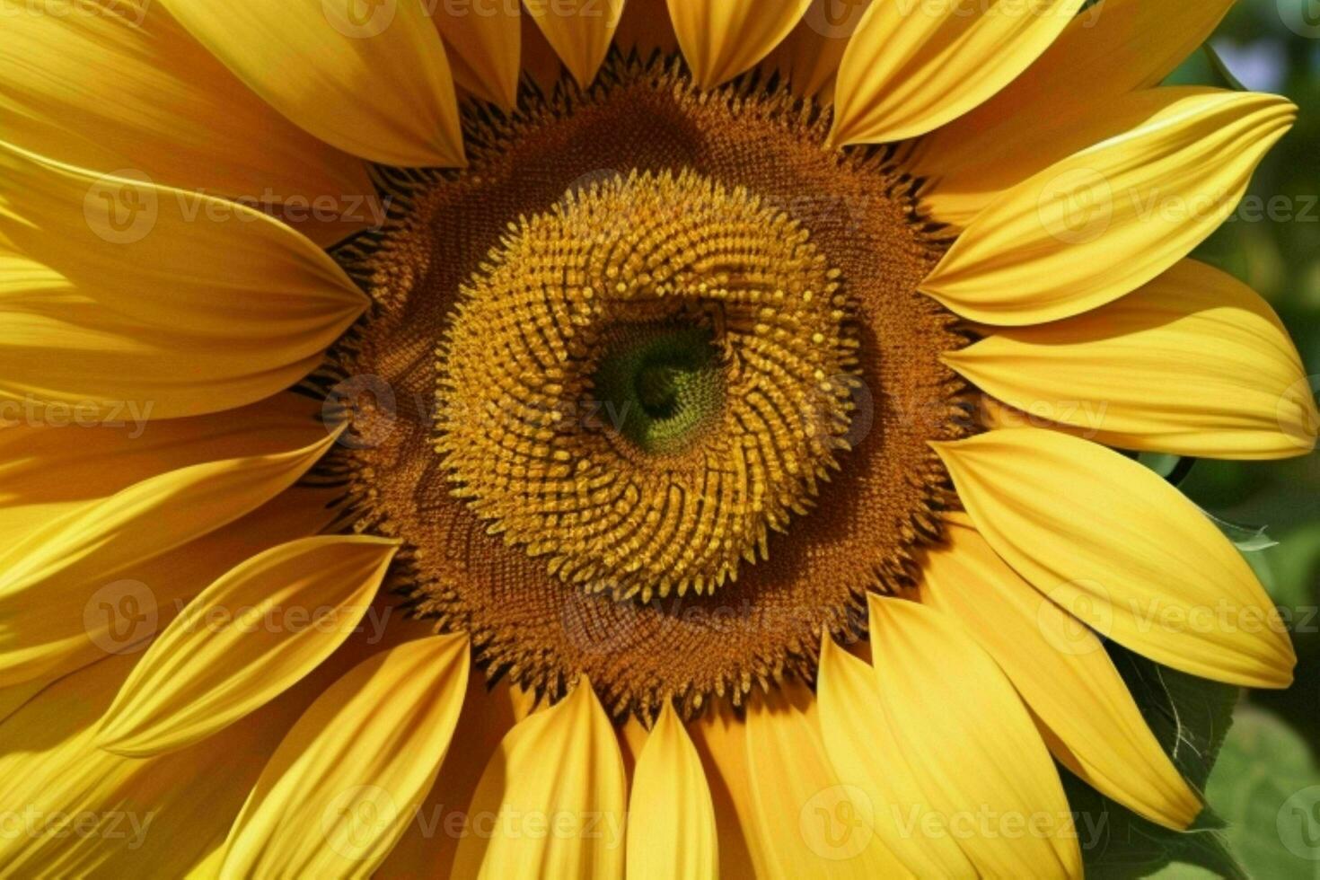 Sunflower. background. AI Generative Pro Photo