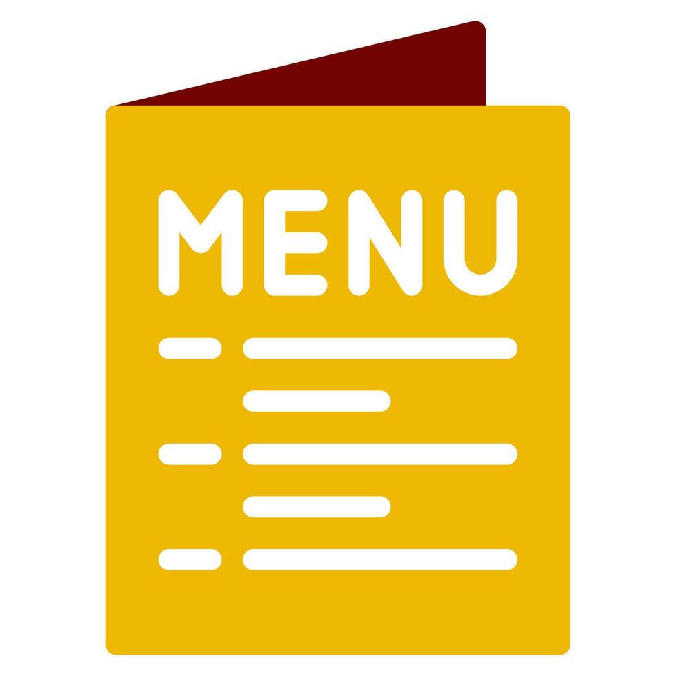 fast food menu icon vector