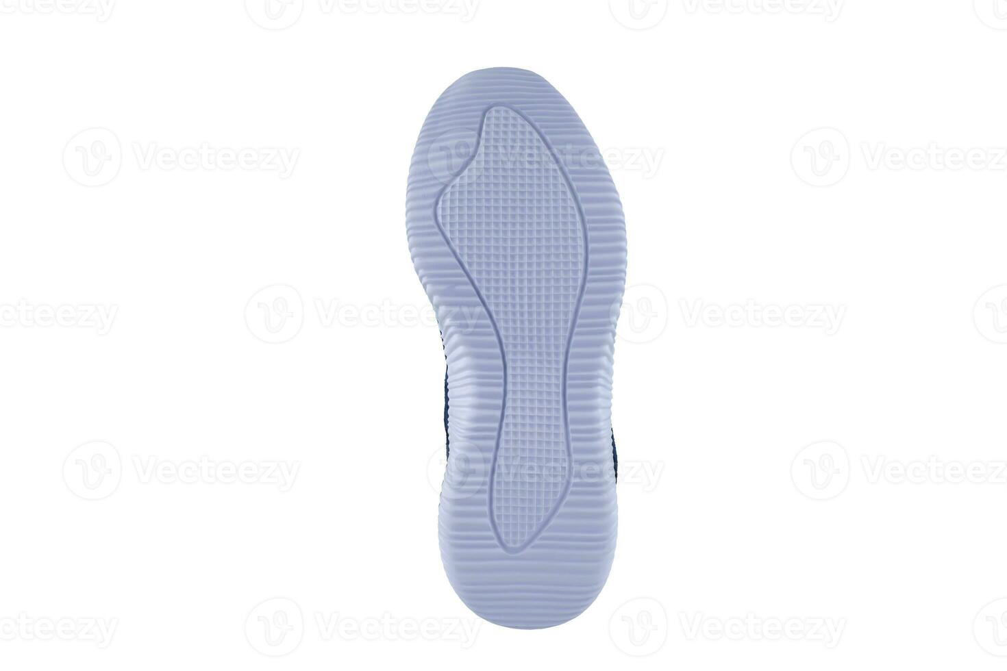 White rubber sole with sneakers on a white background. photo