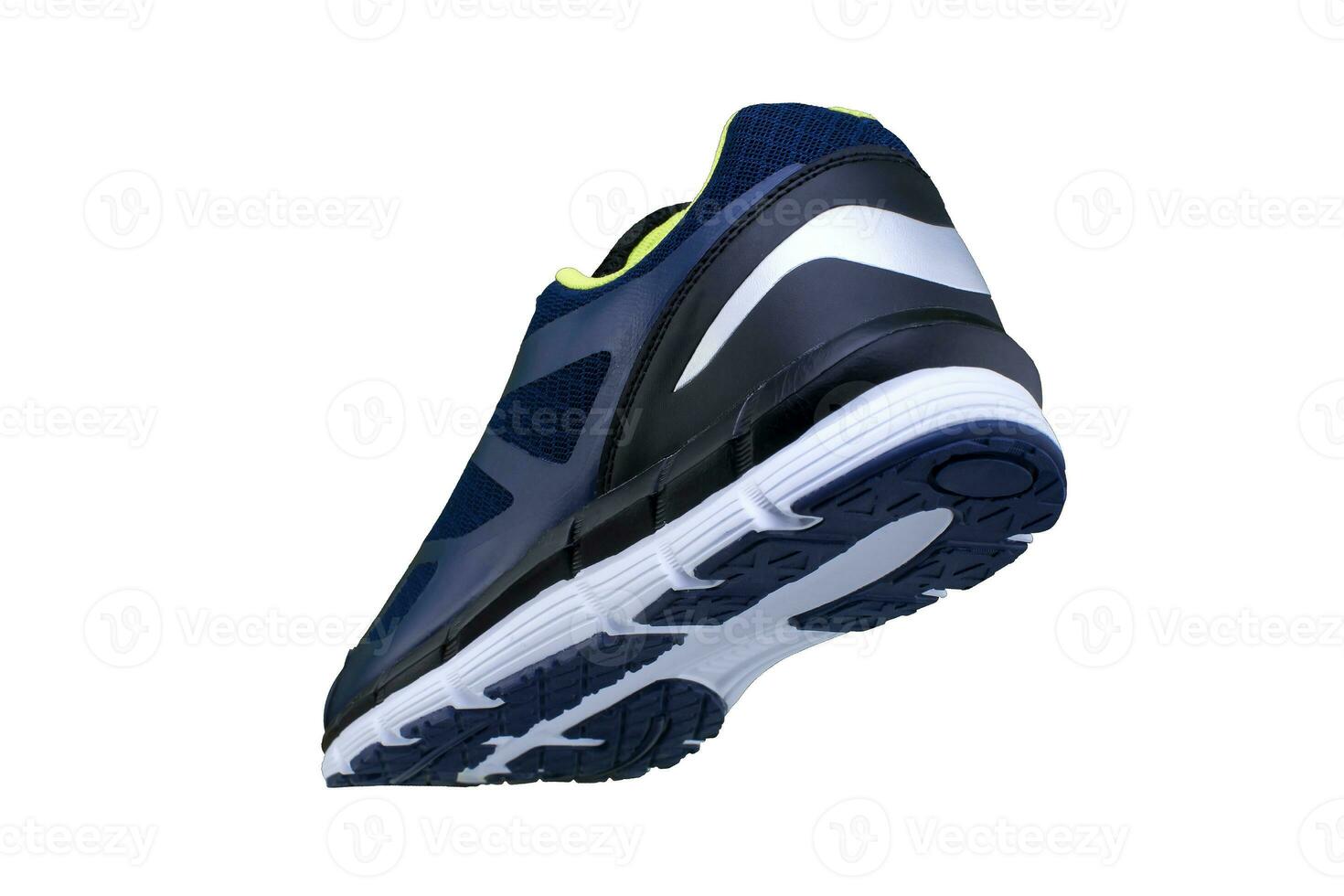 Sneakers. Sports shoes side view on a white background photo