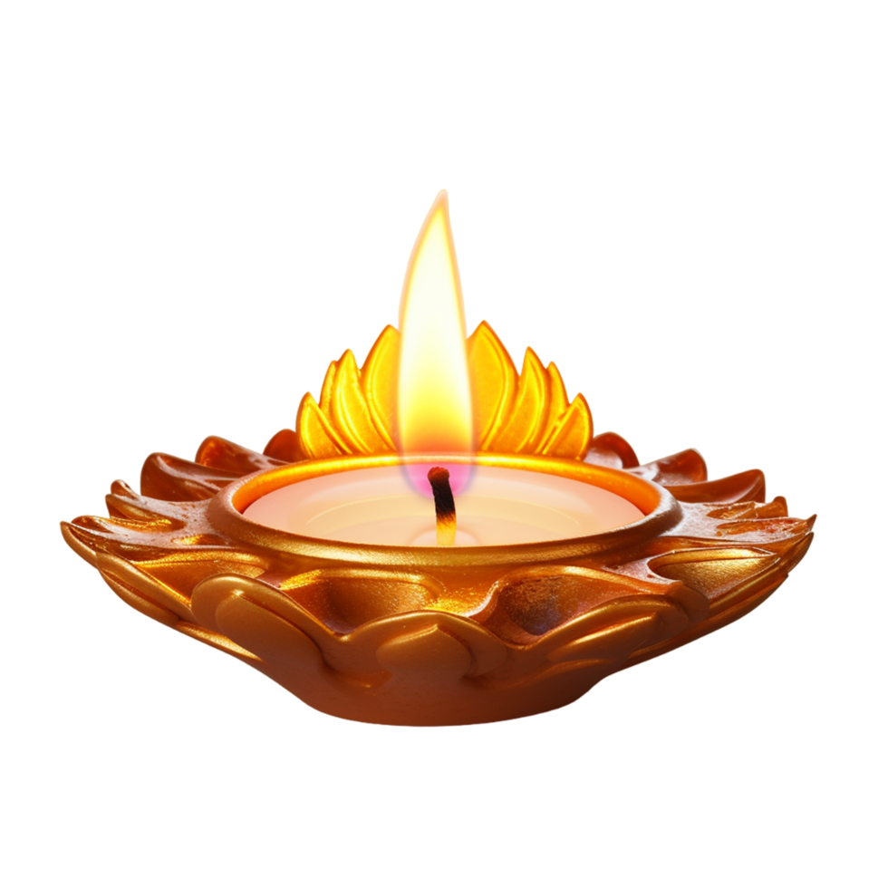 Diwali Diya Oil Lamp Ai Generative png
