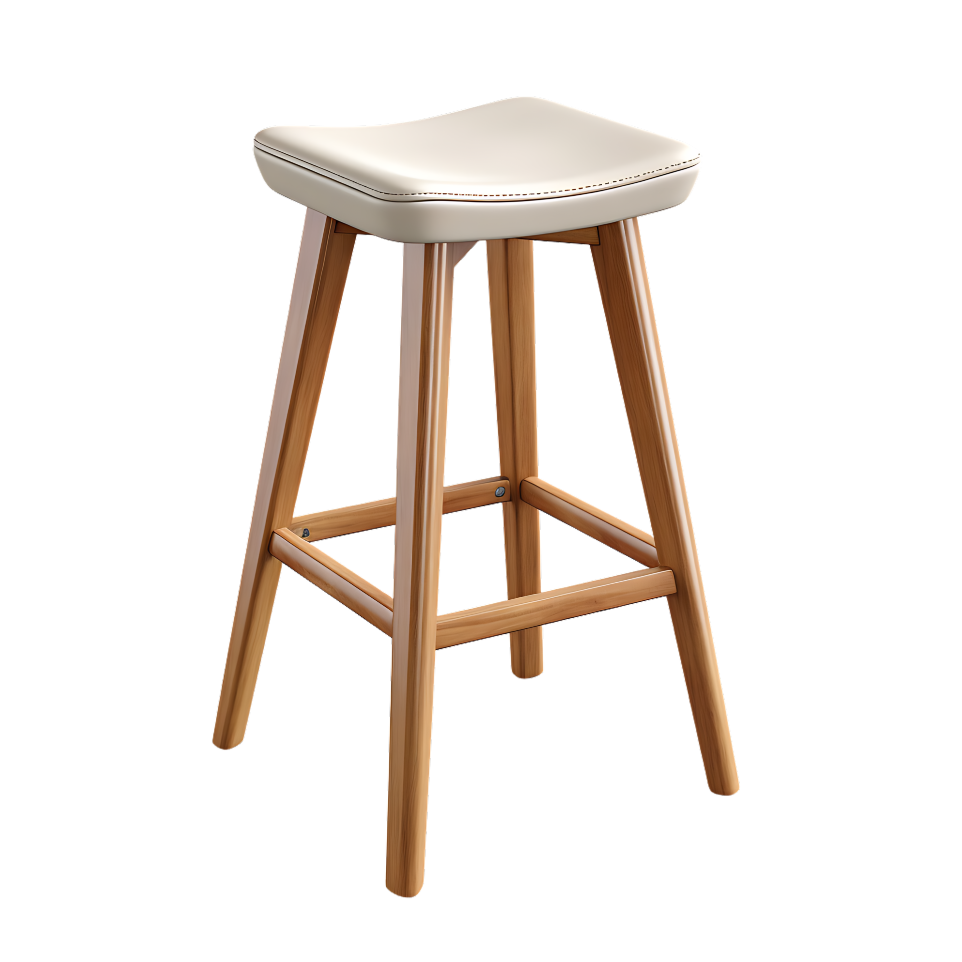 3D Bar Stool Chair, ai generative 32426097 PNG