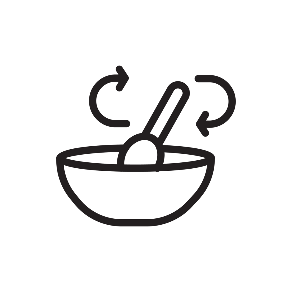 icon tools in the kitchen, black icon png