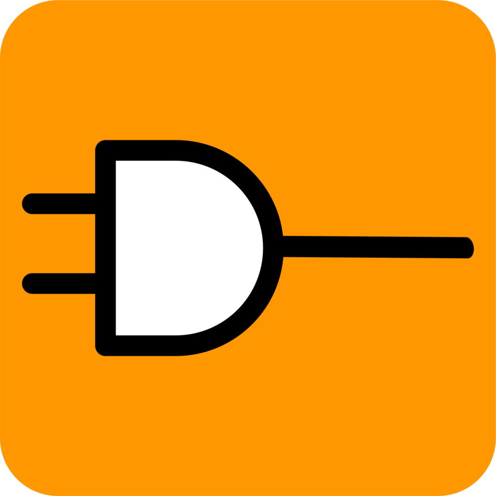 elektrisk symbol för teknik png