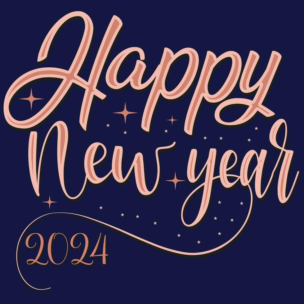 Happy New Year 2024 design 32427270 Vector Art at Vecteezy