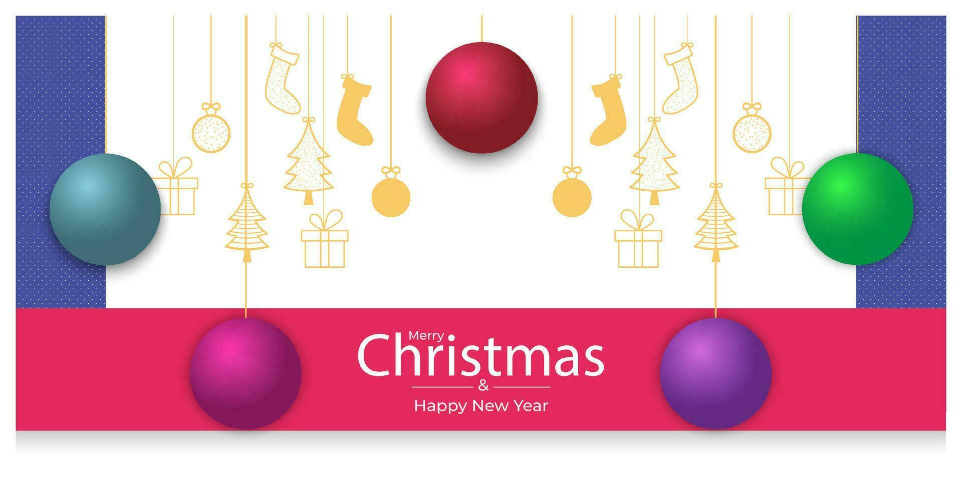 christmas banner background designs-01 vector