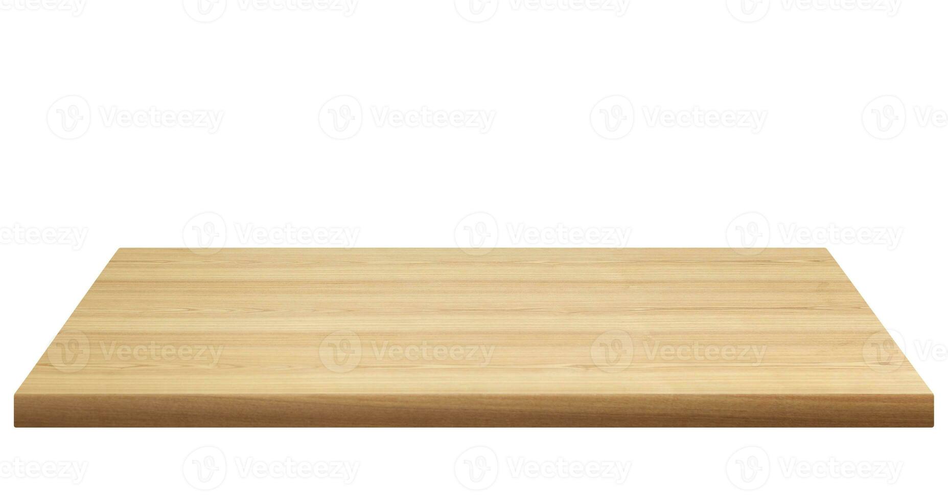 de madera tablones, de madera pisos, de madera mesas en un blanco antecedentes foto