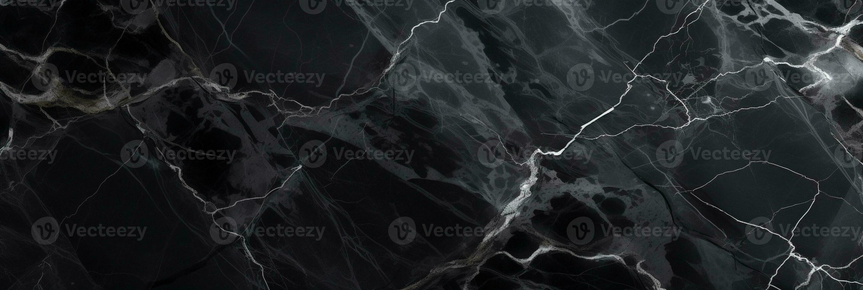 Black marble texture for background or tiles floor decorative design. Generative ai. photo