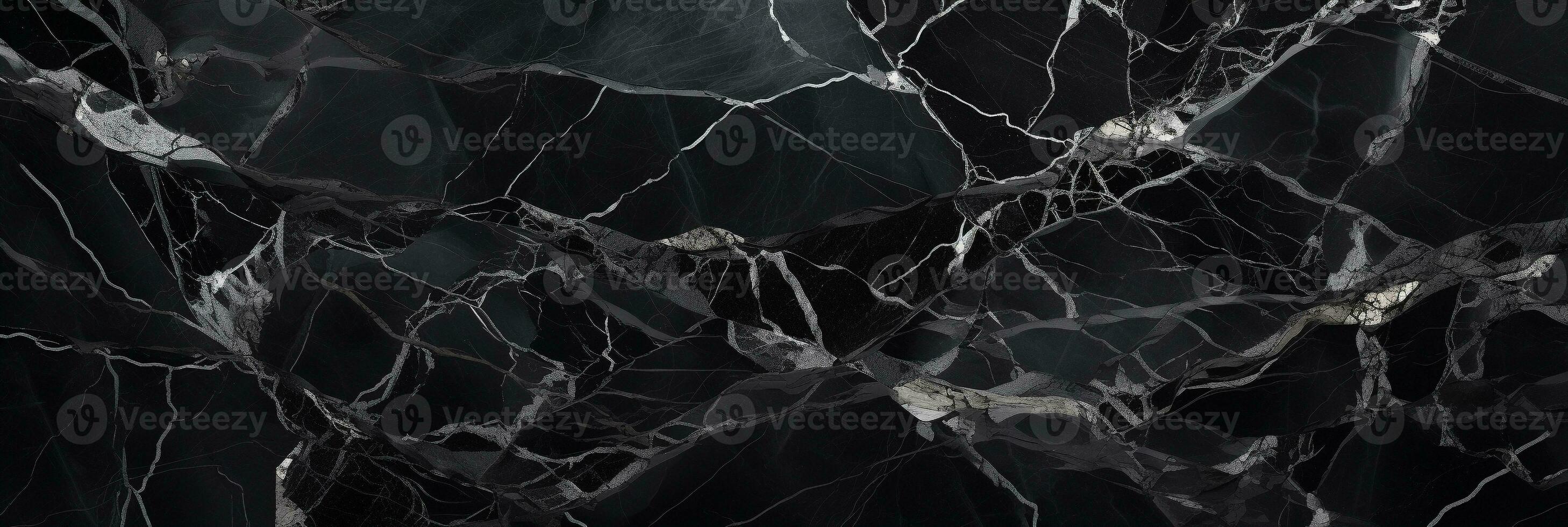 Black marble texture for background or tiles floor decorative design. Generative ai. photo