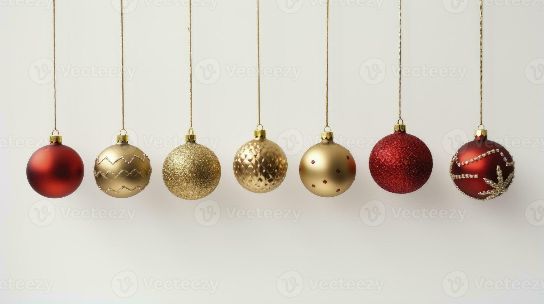 photo of Ornaments Christmas candles, AI Generated.