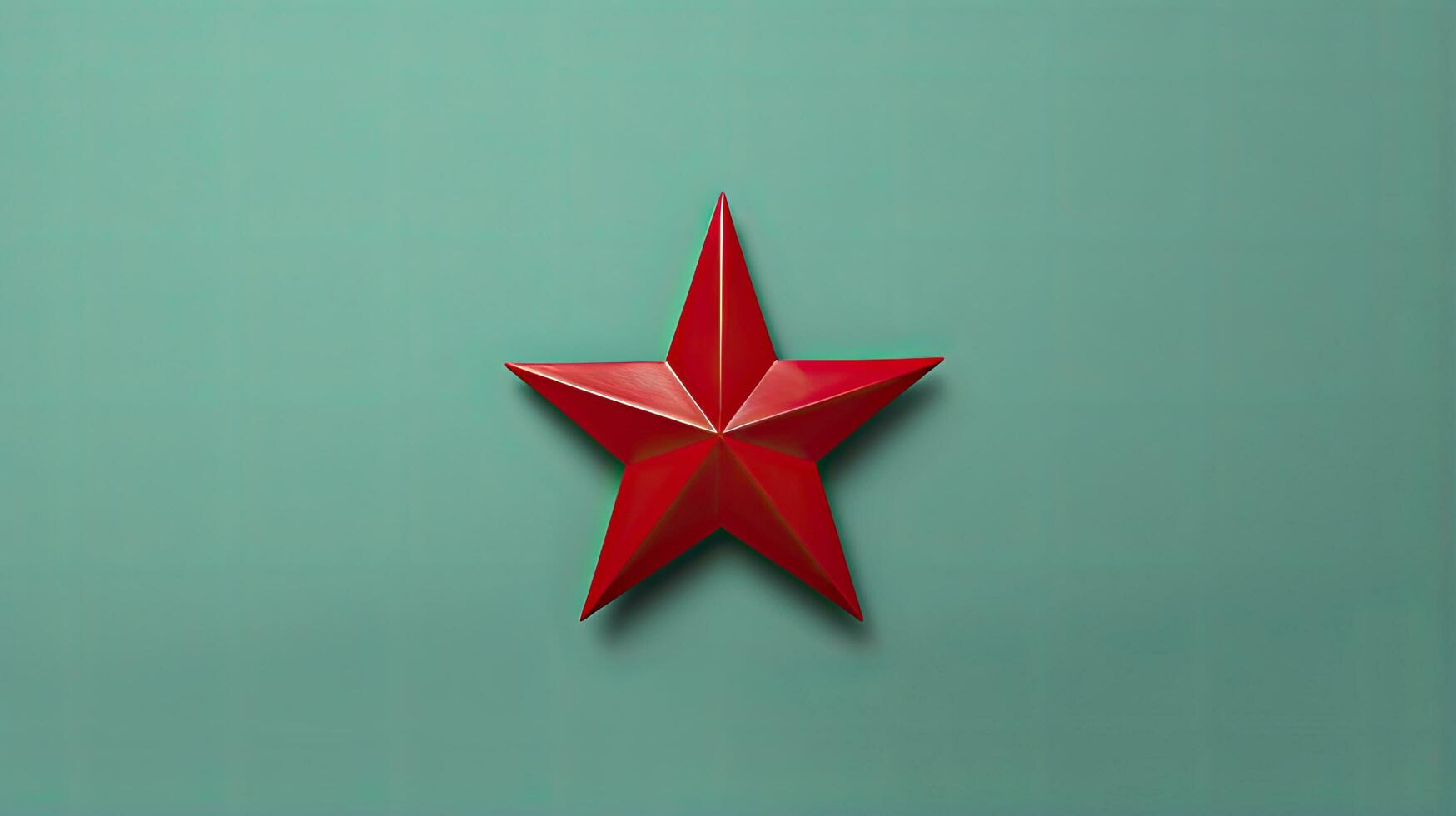 of Star Christmas countdown, AI Generated. photo