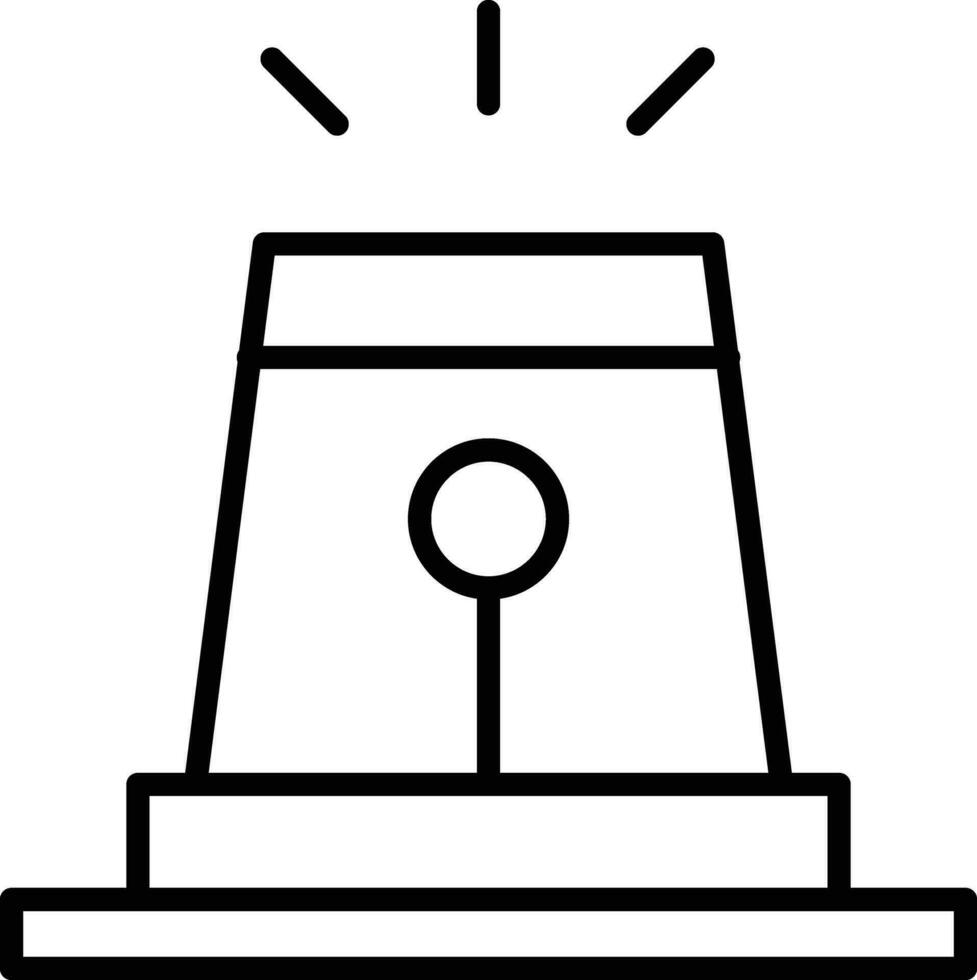 Alarm Warning Vector Icon