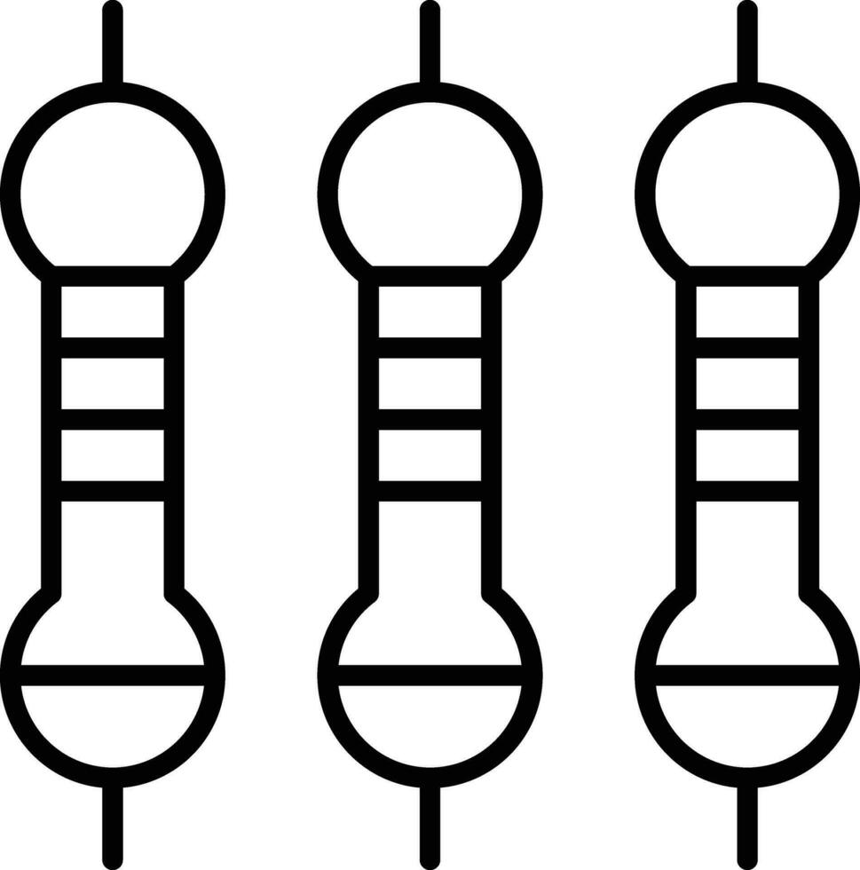 Resistor Vector Icon
