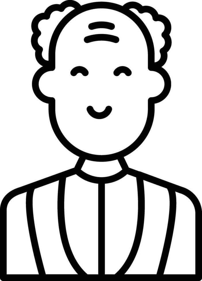 Elderly Vector Icon