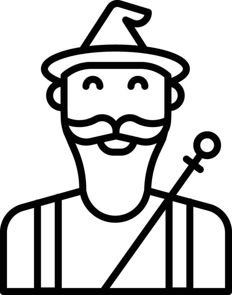 Wizard Vector Icon