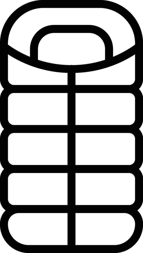 Sleeping Bag Vector Icon