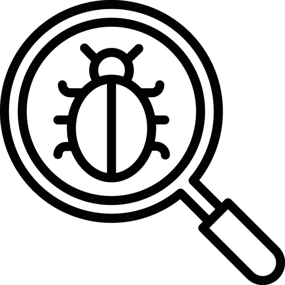 Defect Tracking Vector Icon