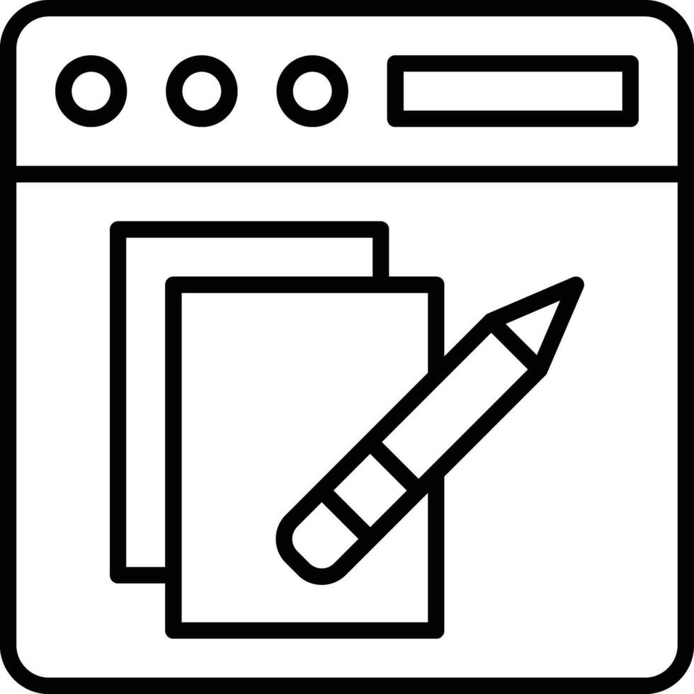 Copy Editor Vector Icon