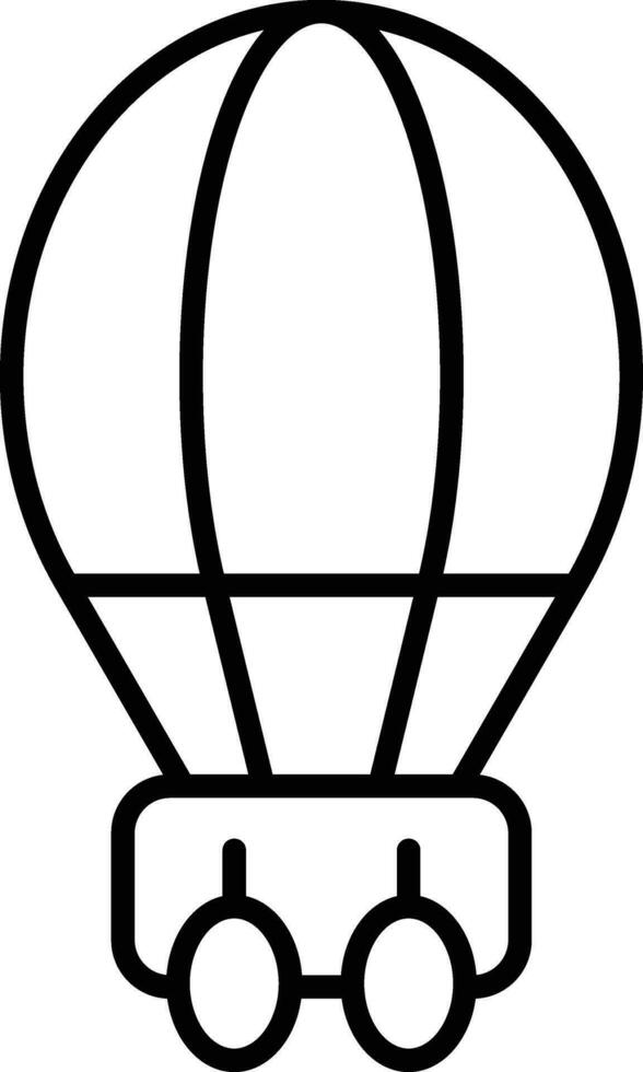 Balloon Ride Vector Icon