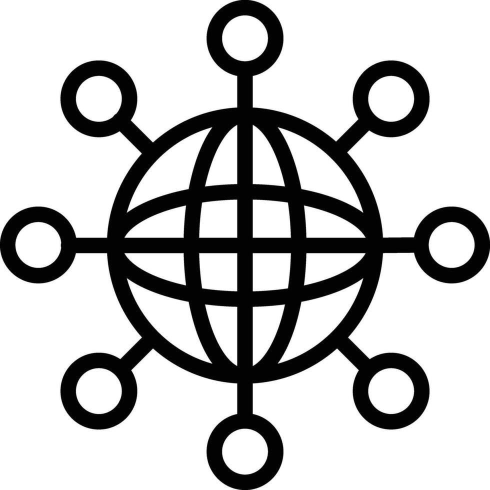 Network Expansion Vector Icon