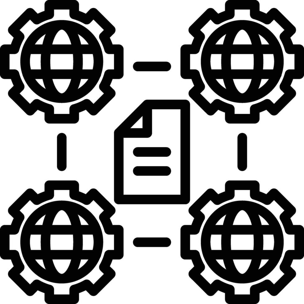 Network Standardization Vector Icon