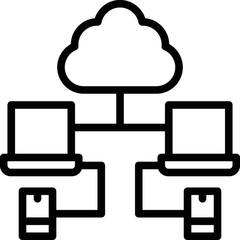 Network Congestion Vector Icon