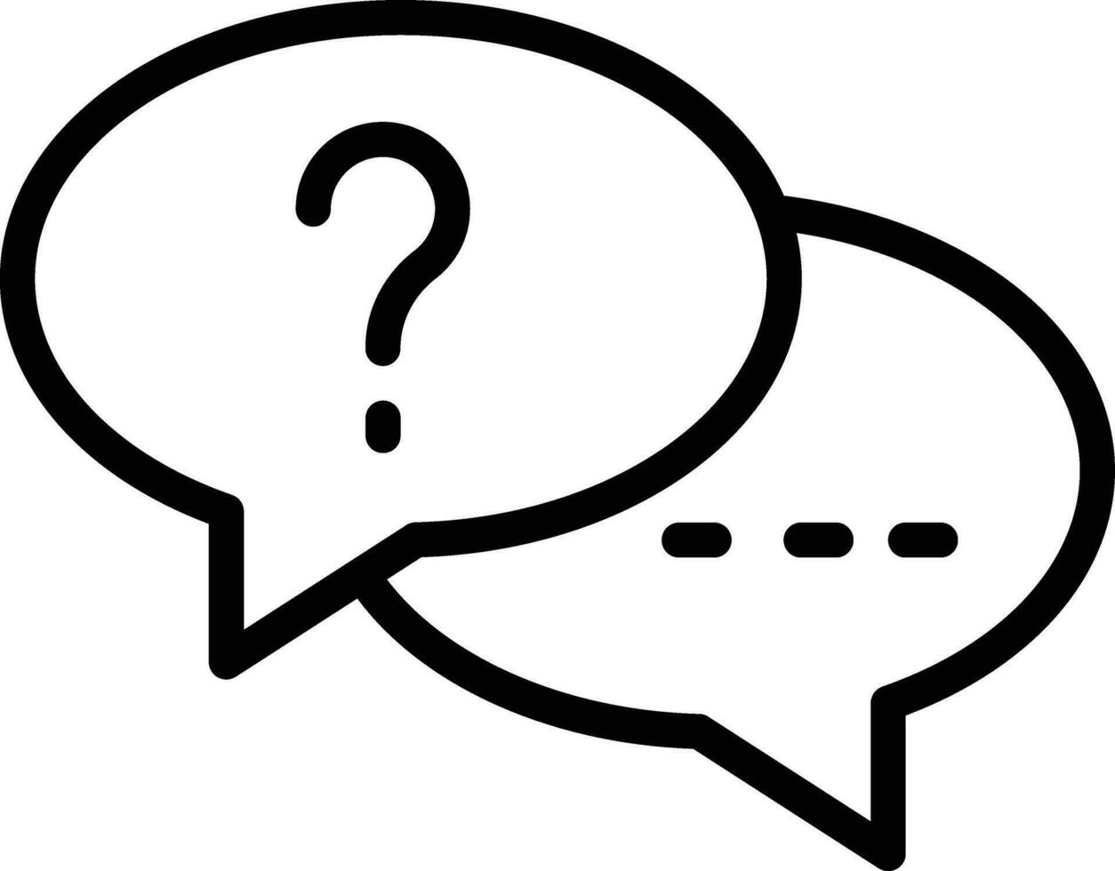 Inquiry Vector Icon