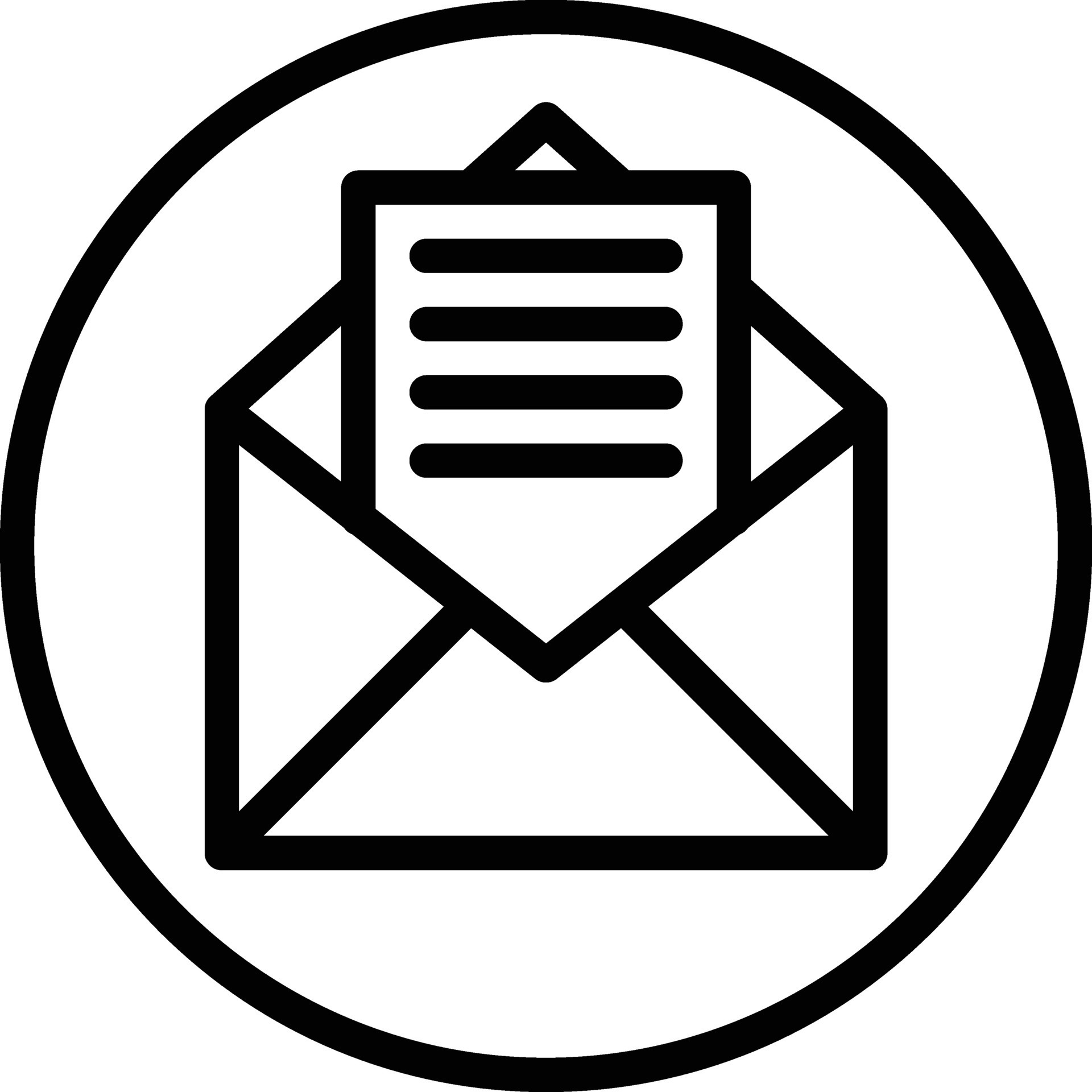 Email Us Vector Icon 32430103 Vector Art at Vecteezy