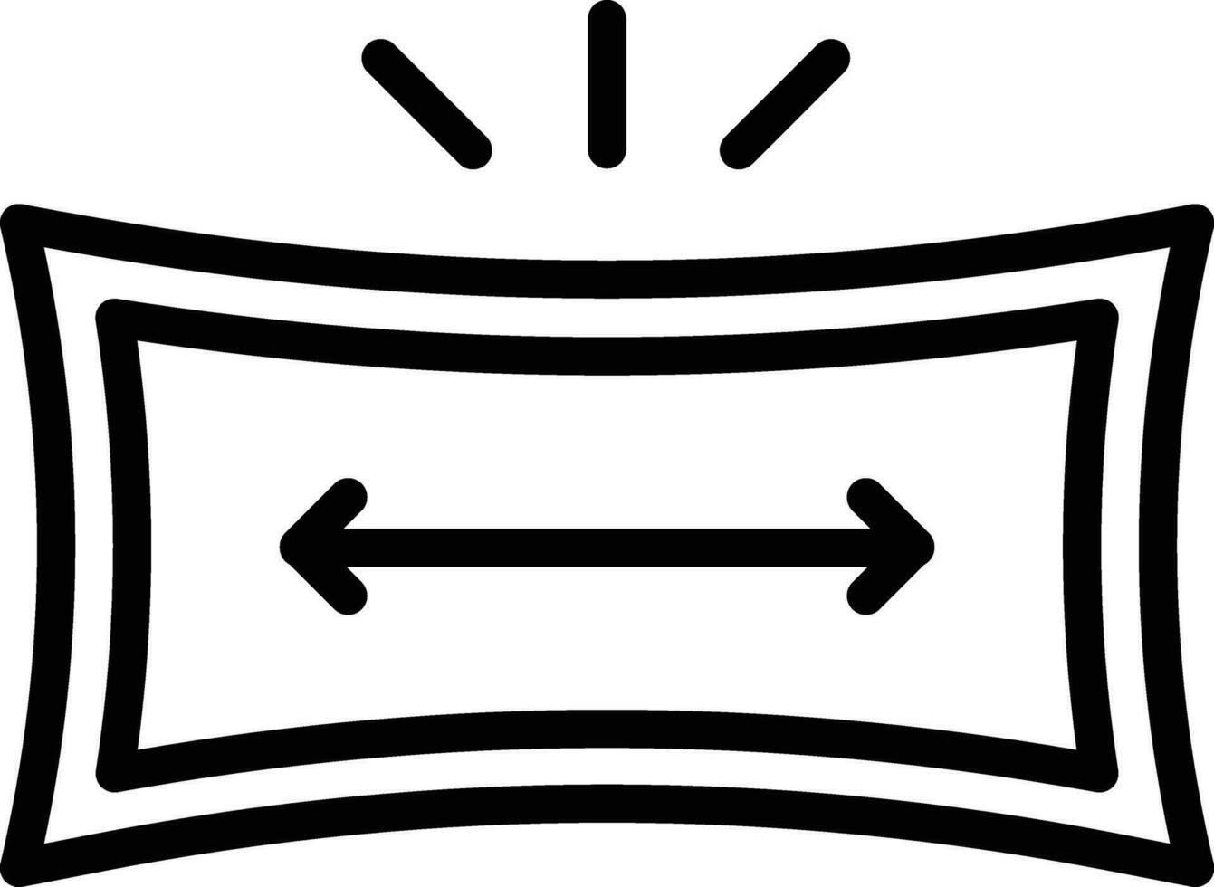 Fabric Stretch Vector Icon