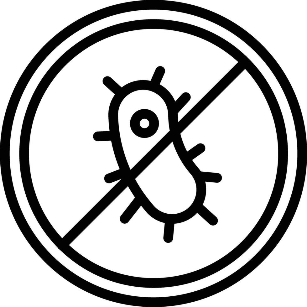 Antibacterial Fabric Vector Icon