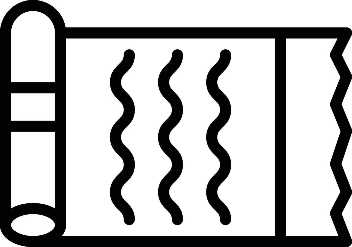 Decorative Textile Vector Icon