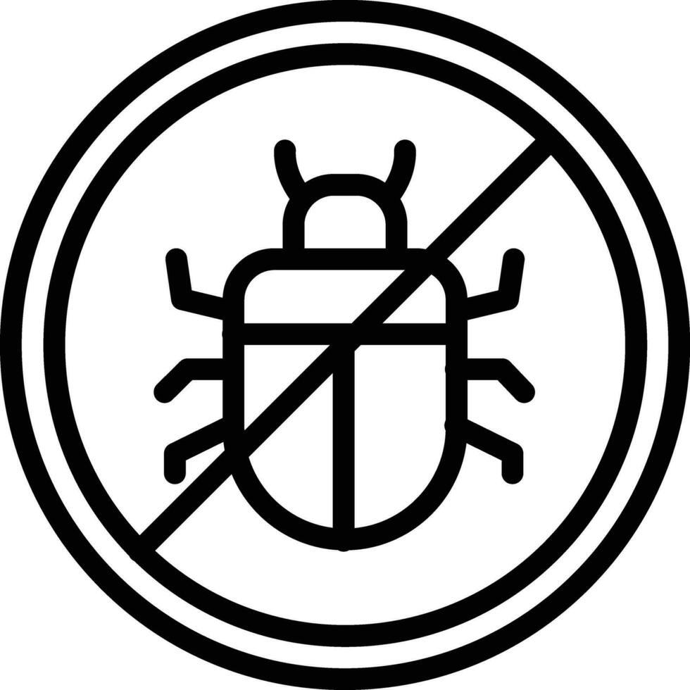 No Bugs Vector Icon