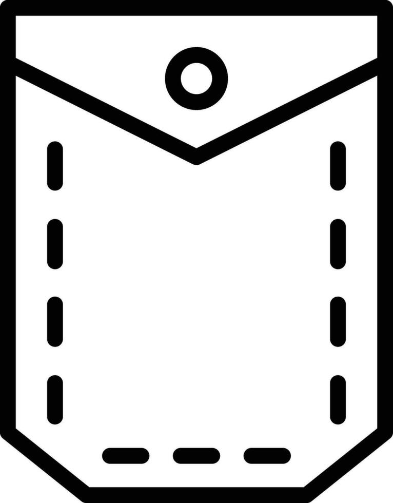 Pocket Vector Icon
