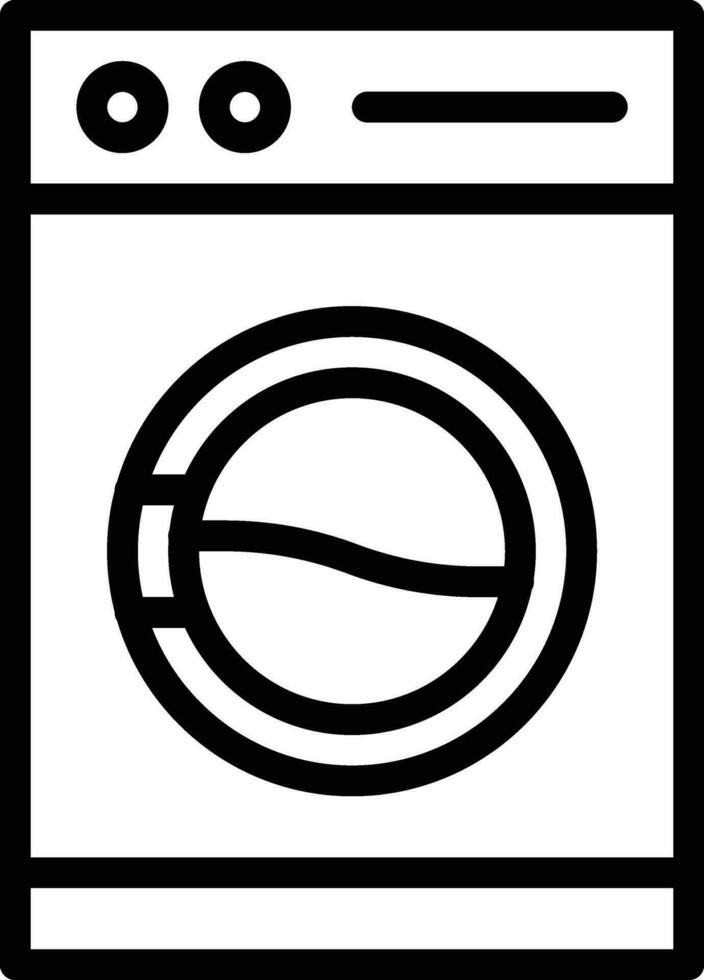 Washing Machine Vector Icon