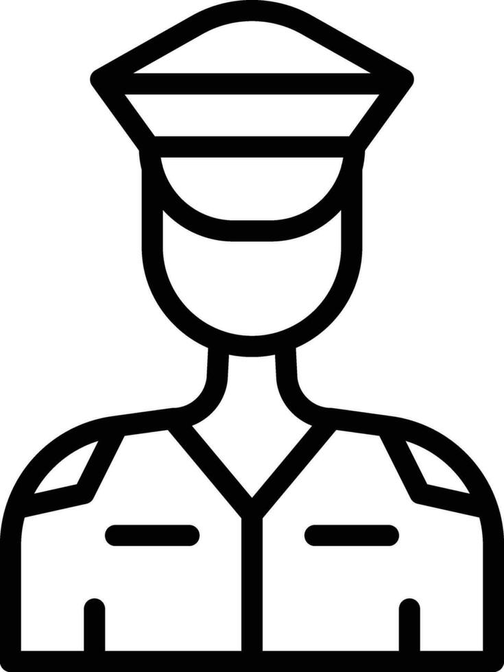 Security Guard Vector Icon