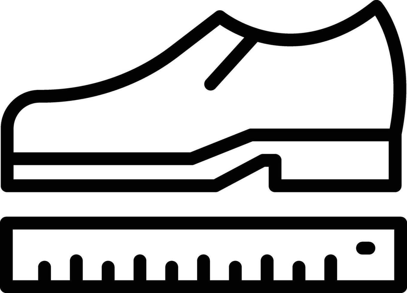 Shoe Size Vector Icon
