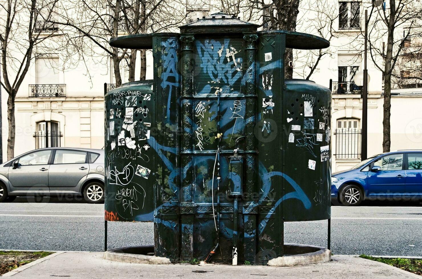 The Last Vespasienne in Paris, Boulevard Arago photo