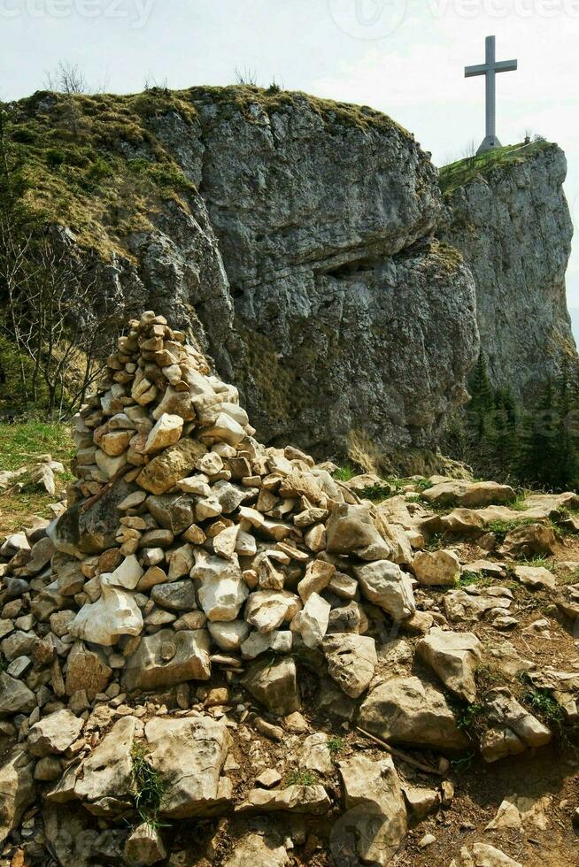 majestuoso ver de cruzar du nivoleta, saboya, Francia foto