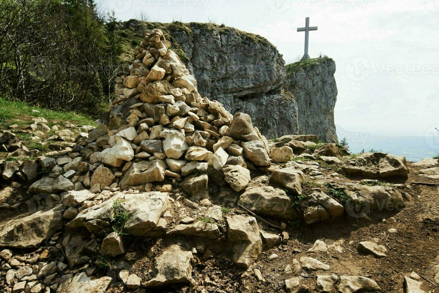 majestuoso ver de cruzar du nivoleta, saboya, Francia foto