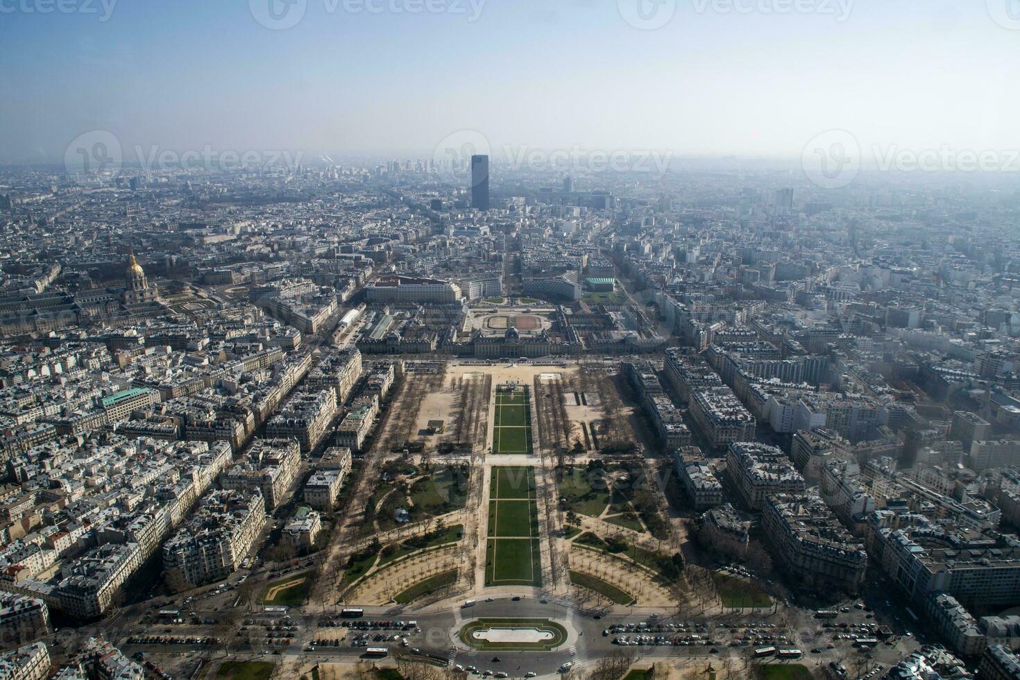 Paris Panorama Awe Inspiring View from the Eiffel Tower photo